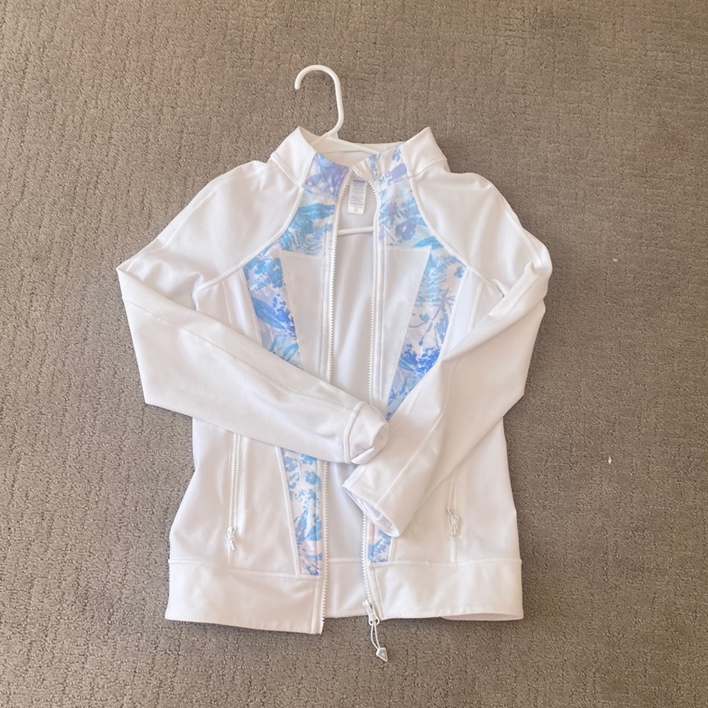 ivivva by lululemon crisp white kids jacket